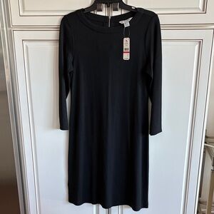 NWT Tommy Bahama Classic Black 3/4 Sleeve Darcy Dress
